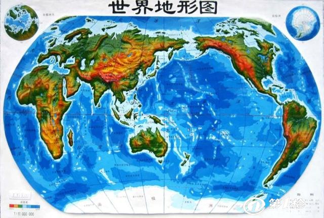 世界立体地形图 中小学教学设备 地理教室教学器材