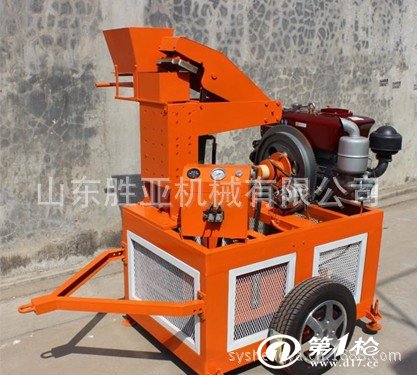 专利产品 加工定做各种型号sy1-20液压型泥土连锁砖制