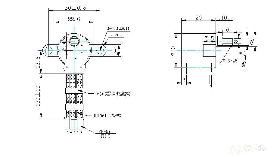 供应步进电机(20byj46)