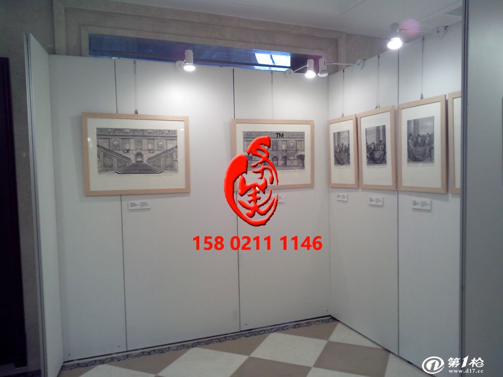 出租上海务美牌白色无缝挂画展墙 4公分厚度展板