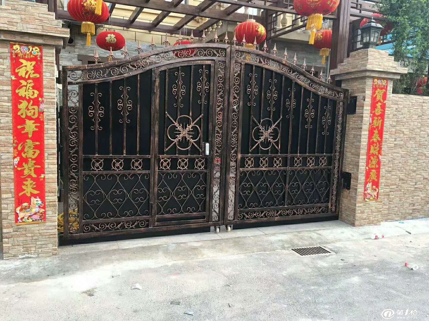 建材与装饰材料 防护,市政设施 护栏/围栏/栏杆 天津河北区定制铁艺