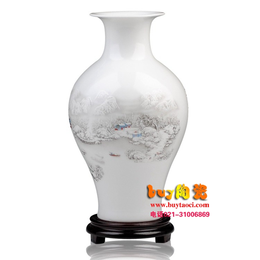 景德镇瓷器网-手绘瓷器花瓶