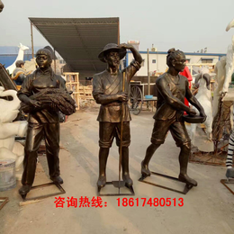 农民劳动情景雕塑加工厂
