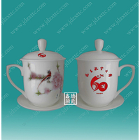供应陶瓷茶杯 纪念茶杯定做  陶瓷茶杯厂家