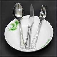 304不锈钢四件套欧式西餐餐具套装刀叉勺三件套刀叉缩略图