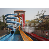 广州潮流厂家定制水上设备北京欢乐水魔方水上乐园高速变坡滑梯