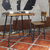 海德利美式复古咖啡厅铁艺餐桌椅 酒吧实木桌子椅子组合厂家*缩略图2