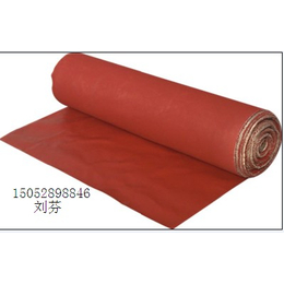 瑞丰供应1.2mm厚耐高温硅胶布红色缩略图