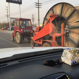 收放线车 手摇启动 柴油机 线盘车