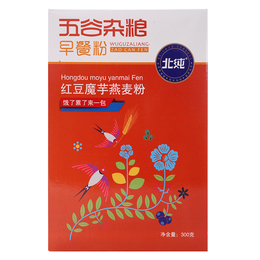 北纯红豆魔芋燕麦粉 300g