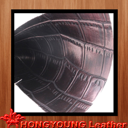 厂家批发PU鳄鱼纹人造革适用鞋材沙发包装皮革背景墙手工皮革