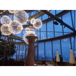 铭星酒店大堂灯会议厅影视大厅博物管商场中庭吊灯