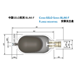 罗特中国SELO系列安装法兰盘皮囊式蓄能器