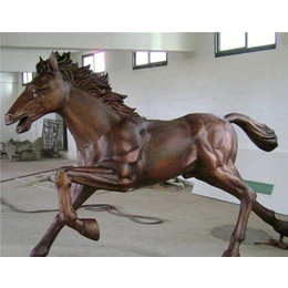 贵州2米铜马|世隆雕塑|2米铜马定做