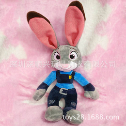 深顺兴毛绒玩具厂家定制迪士尼疯狂动物城朱迪兔Judy动漫公仔缩略图