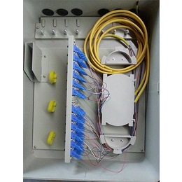 厂家光纤分纤箱 四槽光纤配线箱 32芯光缆分线箱 