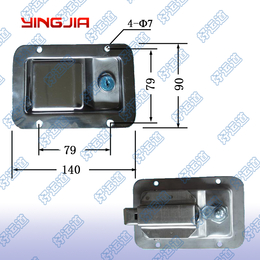 不锈钢盒锁 五金冲压件配件盒锁冷藏车工具盒锁