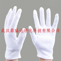 白色作业纯棉作业手套