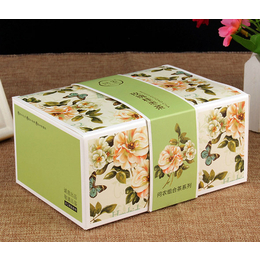 玫瑰花茶包装纸盒-花草茶礼品盒包装定做-成都牛皮纸盒定制生产
