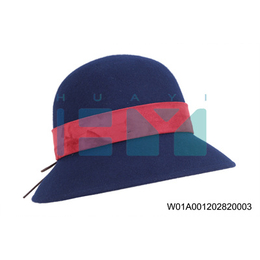 华艺制帽厂家*女士帽子新款定型帽 韩版毡帽批发定制