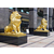 安徽大型铜狮子|门口大型铜狮子|妙缘雕塑缩略图1