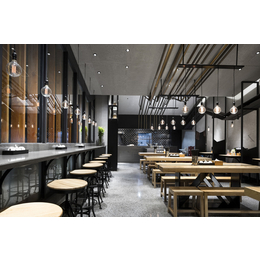石家庄餐饮店装修设计-大空间装饰缩略图