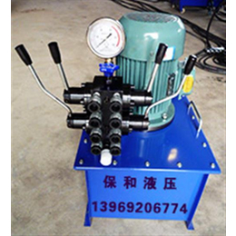 枣庄电动液压泵,保和液压(****商家),拉栓器*电动液压泵