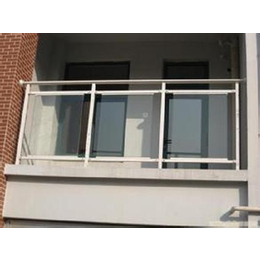 丽江锌钢玻璃阳台护栏、云南铖注建材、锌钢玻璃阳台护栏报价