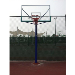 地埋圆管篮球架,地埋圆管篮球架定制,奥健体育缩略图