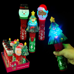 圣诞发光玩具 电动玩具 爱闪屋 圣诞节发光大转球