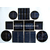 深圳中德太阳能屋顶发电系统  光伏板组件  滴胶板可定制缩略图3