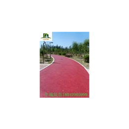 在黑龙江彩色透水混凝土是景观路面的主要选材