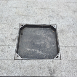 天津800方形不锈钢*井盖广场下沉式铺砖装饰井盖规格