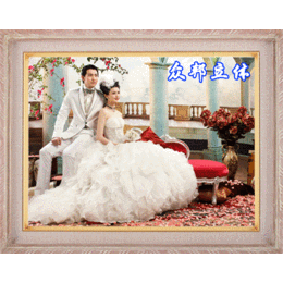 上海大幅三维立体艺术婚纱照片缩略图