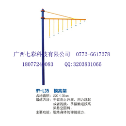 七彩体育*玉林市容县户外健身器材摸高架 