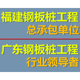 建瓯钢板桩围堰施工公司-建瓯基坑开挖钢板桩围护公司