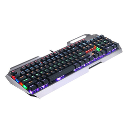 虹龙K320机械键盘背光彩色键盘全键插拔 青轴