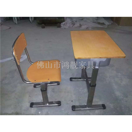 升降课桌椅生产厂家 钢木课桌椅 防火板课桌椅 中小学生课桌椅 