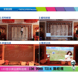 阳泉国际酒店p3LED高清显示屏项目承建
