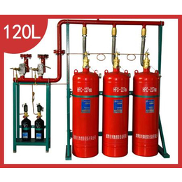 兴舞消防管网式120L七氟丙烷自动灭火系统