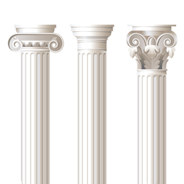 供应天目逆源 grc欧式建筑装饰罗马柱 商丘罗马柱厂家
