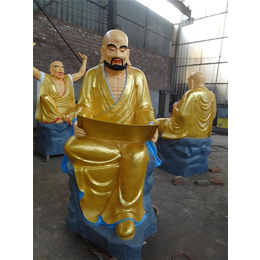 漳州十八罗汉像|昌盛铜雕|十八罗汉像批发