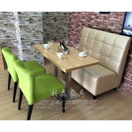 南山水曲柳餐桌椅组合西餐厅实木餐桌椅简约现代酒店咖啡厅餐桌椅