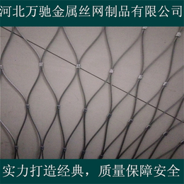 河北万驰厂家*钢丝绳网.钢丝绳编织网.不锈钢绳编织网缩略图