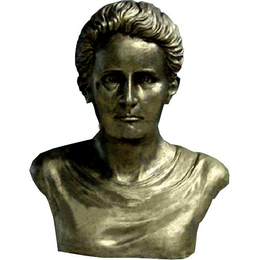 居里夫人模型仿青铜历史人物头像校园文化摆件工艺艺术品