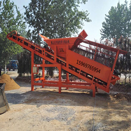 滚筒式筛沙机用于河道水库煤场的沙石分离设备