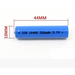 ICR10440-320mAh 3.7V锂离子电池缩略图