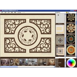 供应四维星瓷砖软件 展示瓷砖拼花设计效果图