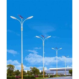 霍山县太阳能路灯、4m太阳能路灯灯杆、朗鸿电气工程