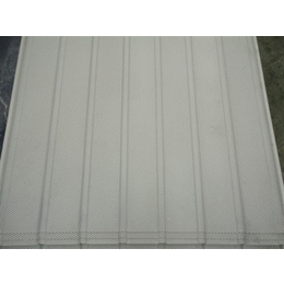 镀锌白灰彩钢穿孔底板,白灰彩钢穿孔底板,旺业金属网(图)